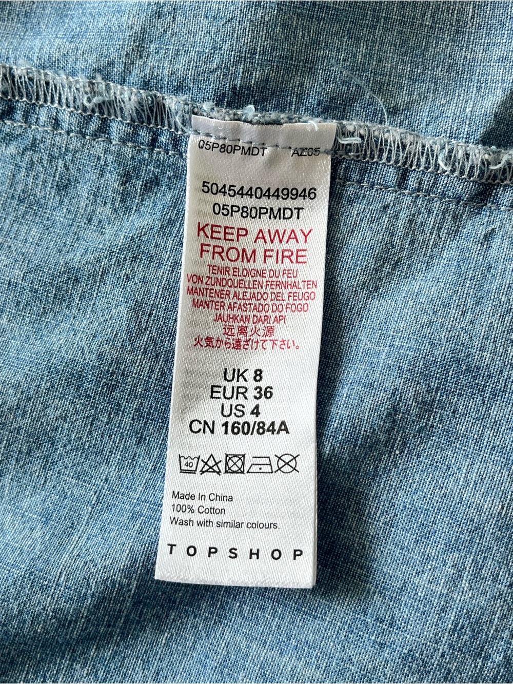 Topshop Button-Front Ruffle Dress - Picture 13 of 15